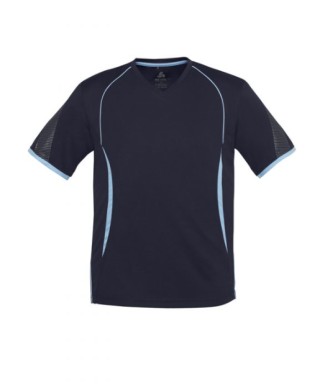 Biz Razor Tee-Navy/Sky:Navy/Sky