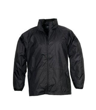 Leightweight Waterproof Jacket-Navy/Black:Black