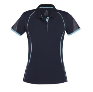 Razor Ladies Polo-Navy/Sky:Navy/Sky