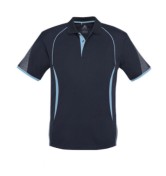 Razor Mens Polo-Navy/Sky 