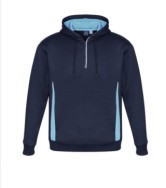 Renegade Adults Hoodie-Navy/Sky/Silver 